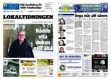 Lokaltidningen Ystad – 31 mars 2018