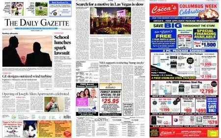 The Daily Gazette – October 06, 2017