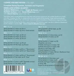 Endellion String Quartet - Beethoven: Complete String Quartets, Quintets and fragments (2009) (10 CDs Box Set)