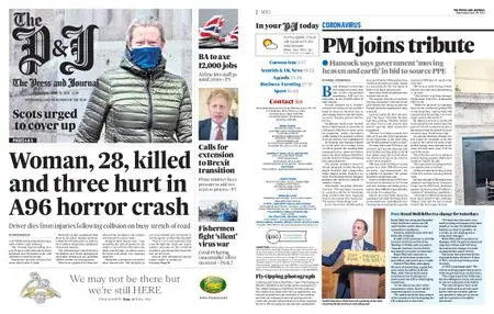 The Press and Journal Highlands and Islands – April 29, 2020
