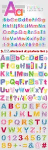 Vectors - Abstract Alphabets Set 3