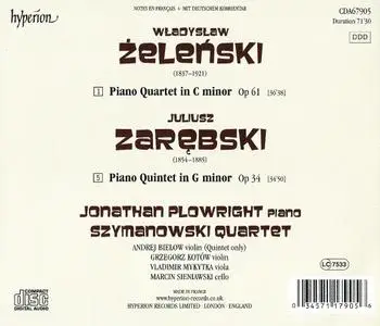 Szymanowski Quartet - Zarebski, Zelenski: Piano Quintet & Piano Quartet (2012) (Repost)