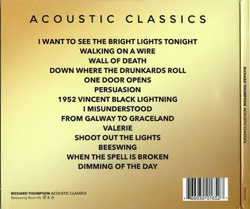 Richard Thompson - Acoustic Classics (2014)