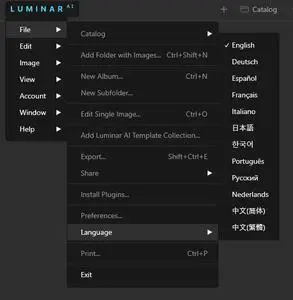 Luminar AI v1.5.1 (8660) (x64) Multilingual Portable