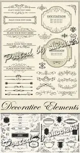 Decorative Design Elements Vector 2