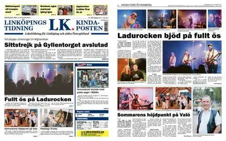 Linköpings Tidning & Kinda-Posten – 14 augusti 2017