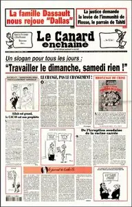 Le Canard enchainé #4628, du Mercredi 08 Juillet 2009.