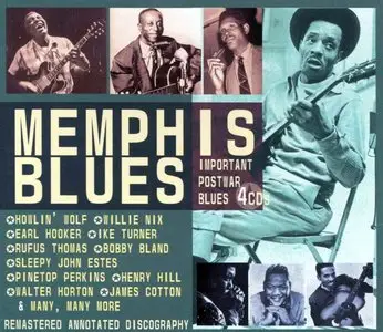Memphis Blues - Important Postwar Blues (4 CD Box Set) - 2006