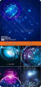 Blue light vector background 