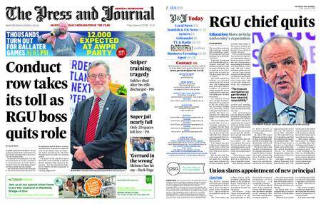 The Press and Journal Aberdeenshire – August 10, 2018