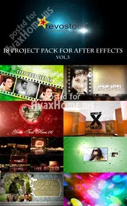 18 Project Pack for After Effects Vol.3 (Revostock)