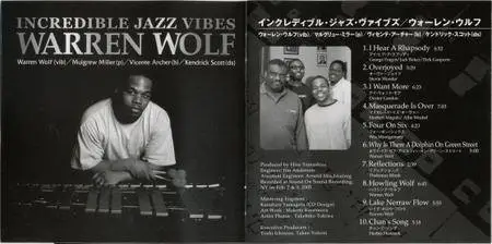 Warren Wolf - Incredible Jazz Vibes (2005) {Japan M&I Jazz MYCJ-30338}