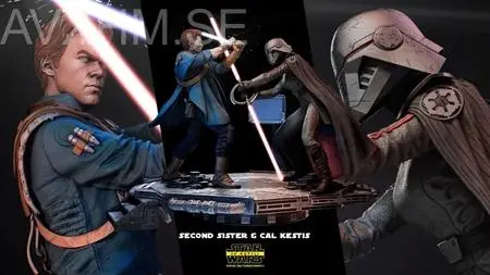Star Wars - Cal Kestis and Second Sister Diorama