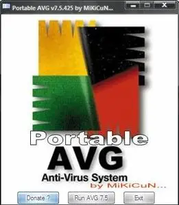 Portable Grisoft AVG Antivirus ver. 7.5 