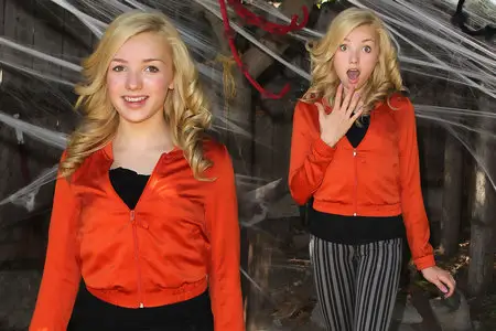 Peyton List - Halloween photoshoot August 26, 2012