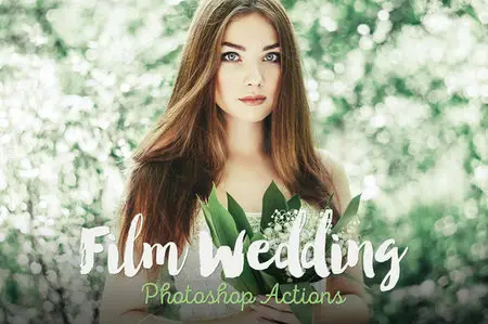 CreativeMarket - Film Wedding Photoshop Actions
