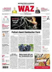 WAZ Westdeutsche Allgemeine Zeitung Essen-Werden - 14. September 2018
