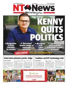 The NT News - November 29, 2019