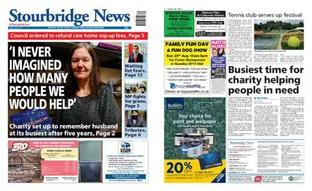 Stourbridge News – August 26, 2021