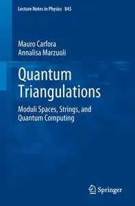 Quantum Triangulations: Moduli Spaces, Strings, and Quantum Computing (Repost)