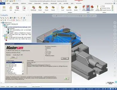 Mastercam 2018 version 20.0.14713.0