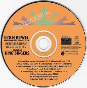 Erich Kunzel/Cincinnati Pops Orchestra featuring King'Singers - Music Of The Beatles (2001) {Telarc} **[RE-UP]**