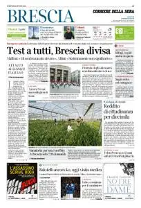 Corriere della Sera Brescia – 16 giugno 2020