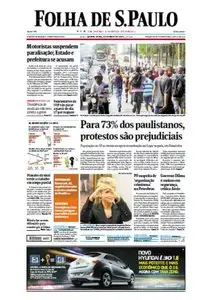 Folha de São Paulo - 22 de maio de 2014 - Quinta