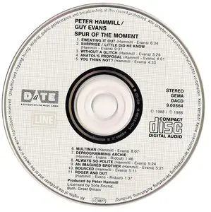 Peter Hammill & Guy Evans - Spur of the Moment (1988)