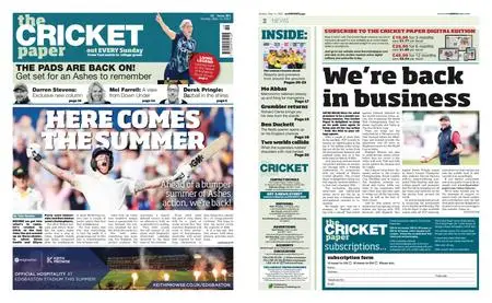 The Cricket Paper – May 14, 2023