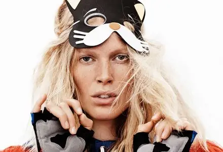 Iselin Steiro by Josh Olins for Vоgue UK October 2014