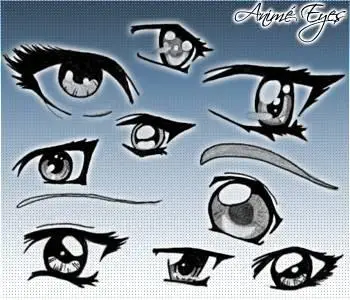 Anime Eyes Brushes