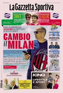 La Gazzetta dello Sport - 29 Giugno 2025