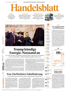 Handelsblatt  - 21 Januar 2025