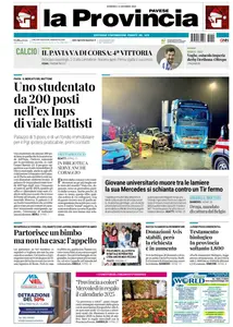 La Provincia Pavese - 15 Dicembre 2024