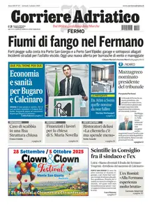 Corriere Adriatico Fermo - 2 Ottobre 2025