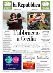la Repubblica - 9 Gennaio 2025