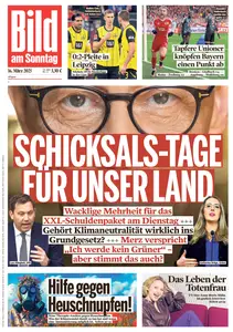 Bild am Sonntag - 16 März 2025