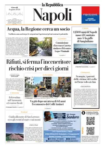 la Repubblica Napoli - 8 Agosto 2024