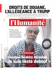 L'Humanité - 29 Juillet 2025