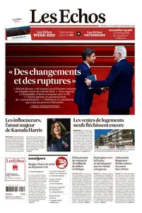 Les Echos du Vendredi 6 et Samedi 7 Septembre 2024