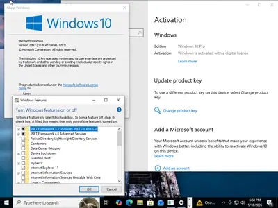 Windows 10 22H2 build 19045.7291 Aio 16in1 (x64) Preactivated May 2026