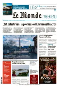 Le Monde du Samedi 26 Juillet 2025