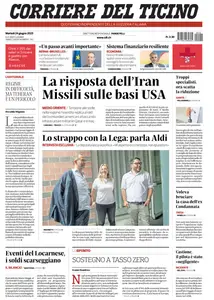 Corriere del Ticino - 24 Giugno 2025