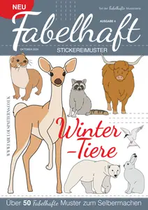 Fabelhaft Stickereimuster - Winter Animals 2024