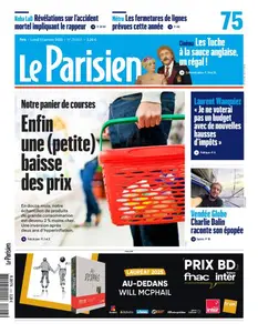 Le Parisien du Lundi 13 Janvier 2025