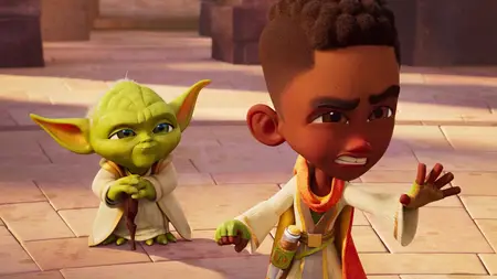Star Wars Les Aventures des Petits Jedi  Courts Metrages - Saison 1 par2" yEnc