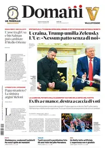 Domani - 21 Novembre 2025