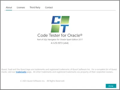 Code Tester for Oracle 4.1.25.1973 (x86 / x64)