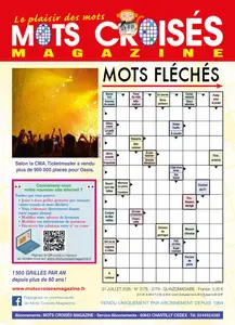 Mots Croisés Magazine N.3178 - 31 Juillet 2025